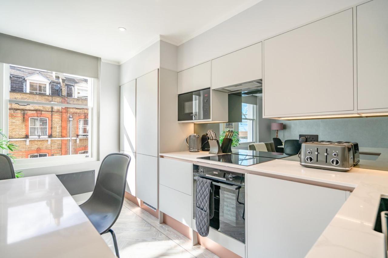 Modern & Chic One Bedroom Apartments In Fitzrovia By Sojo Stay Londyn Zewnętrze zdjęcie